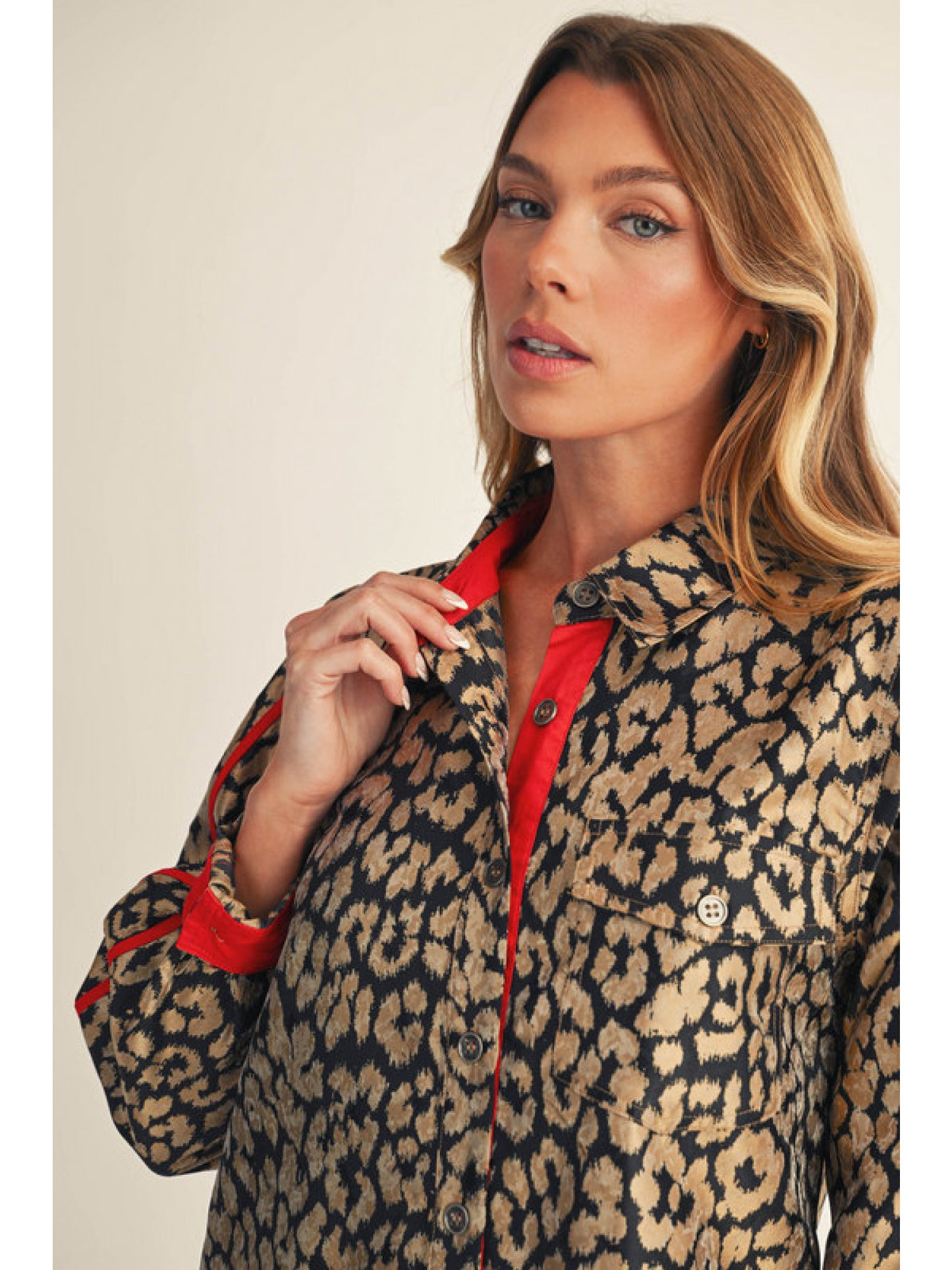Leopard Shirtdress