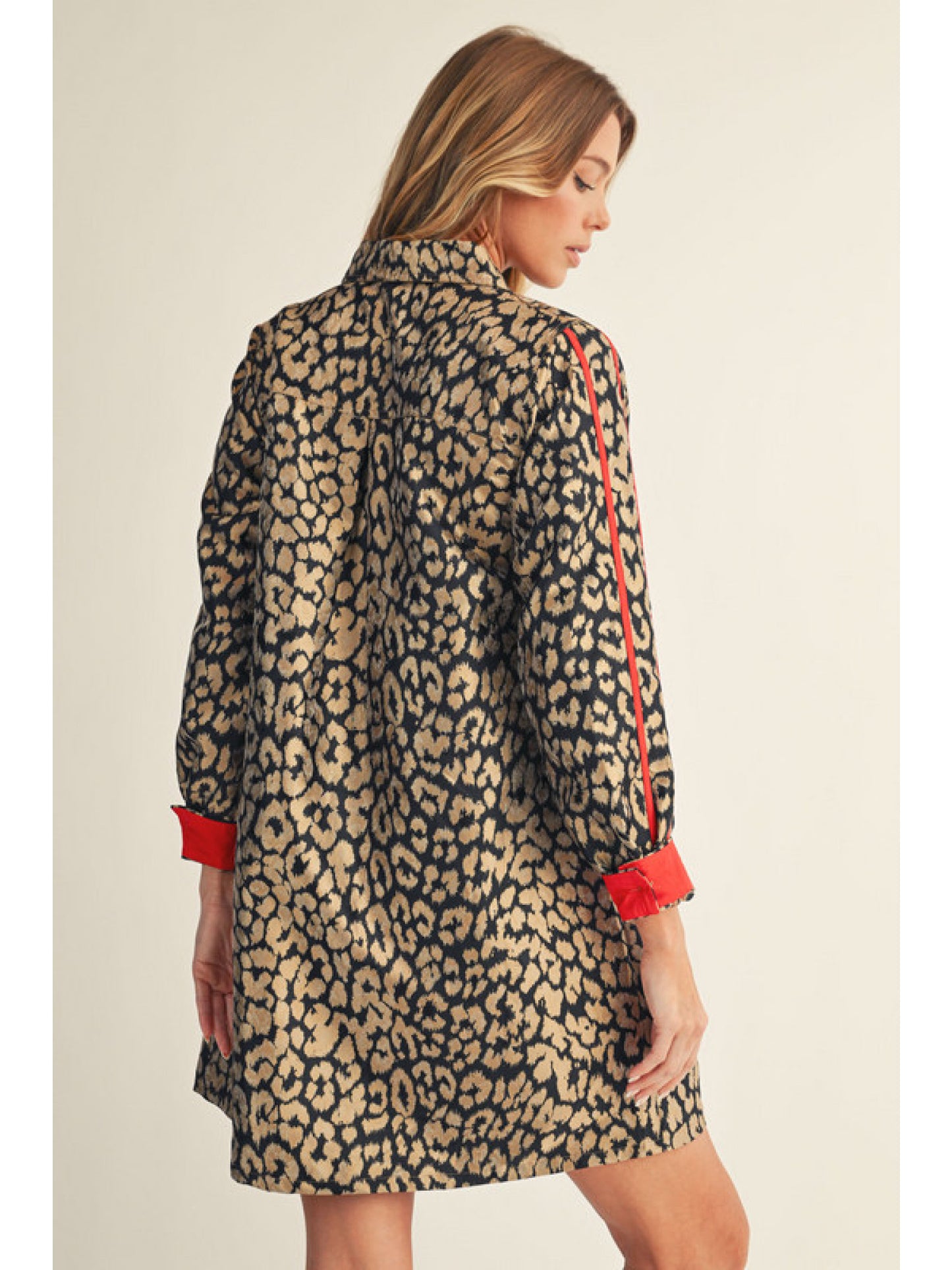 Leopard Shirtdress