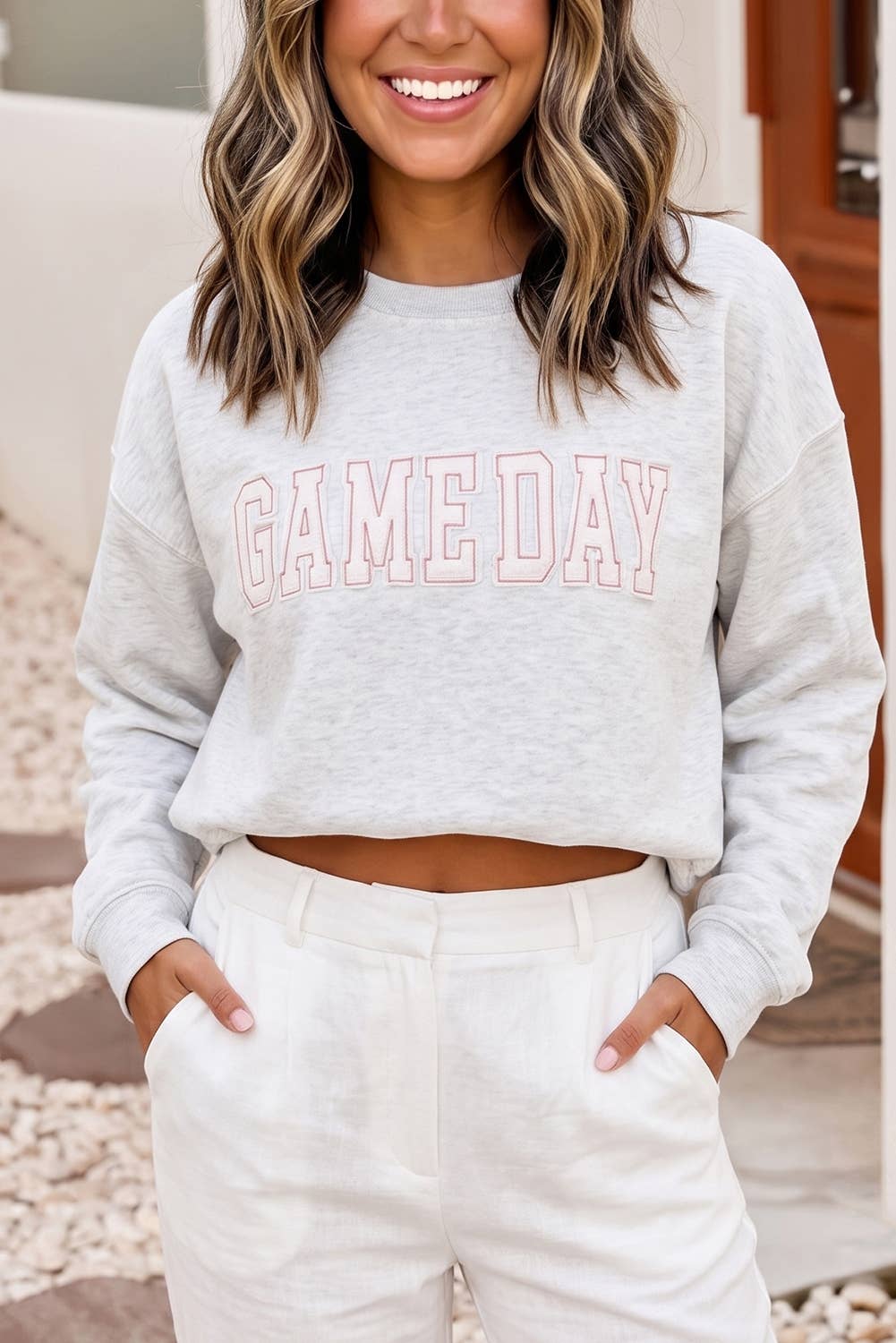 Gameday Embroidered Sweatshirt