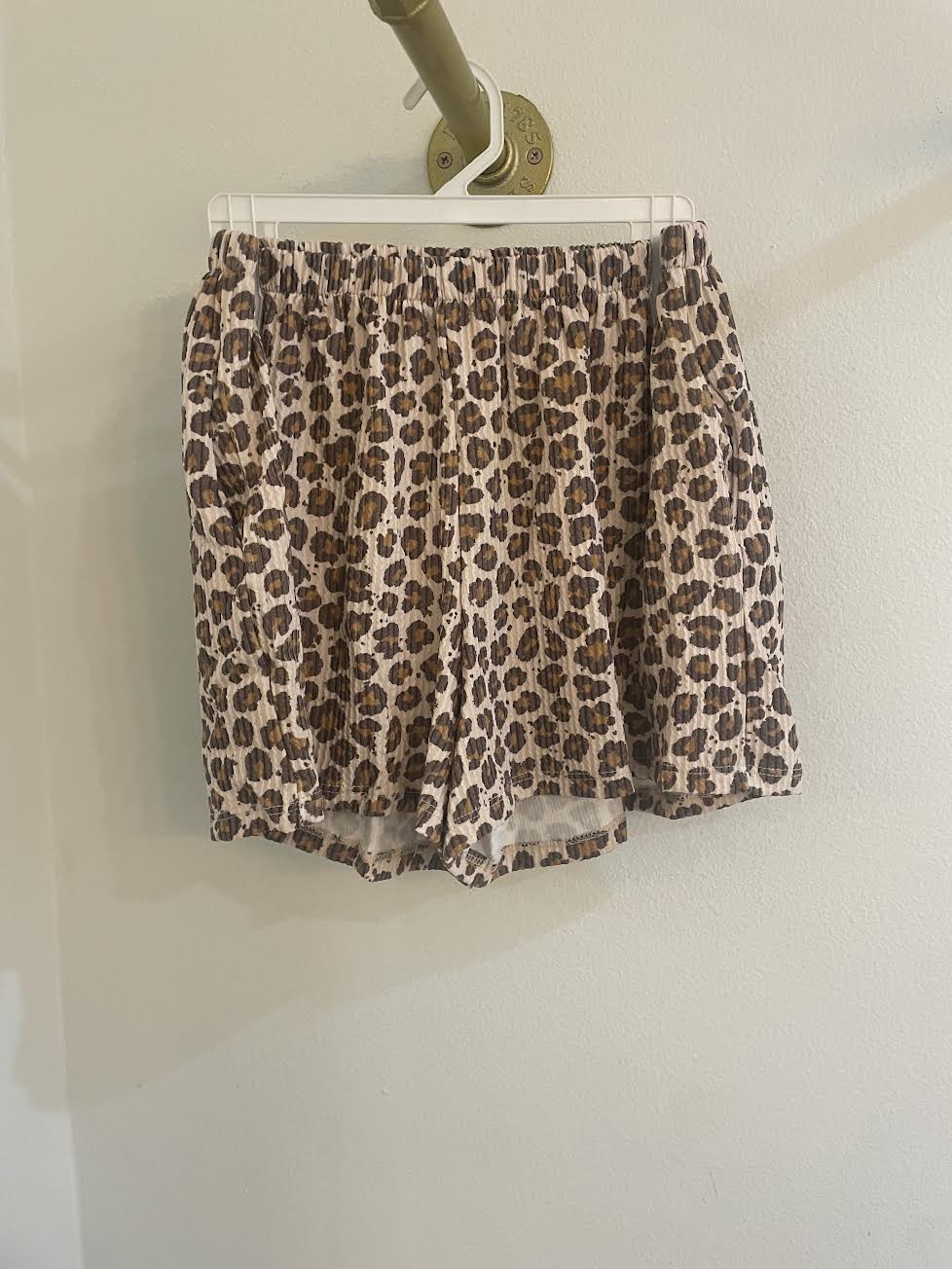 Sincerely Yours Animal Print Shorts