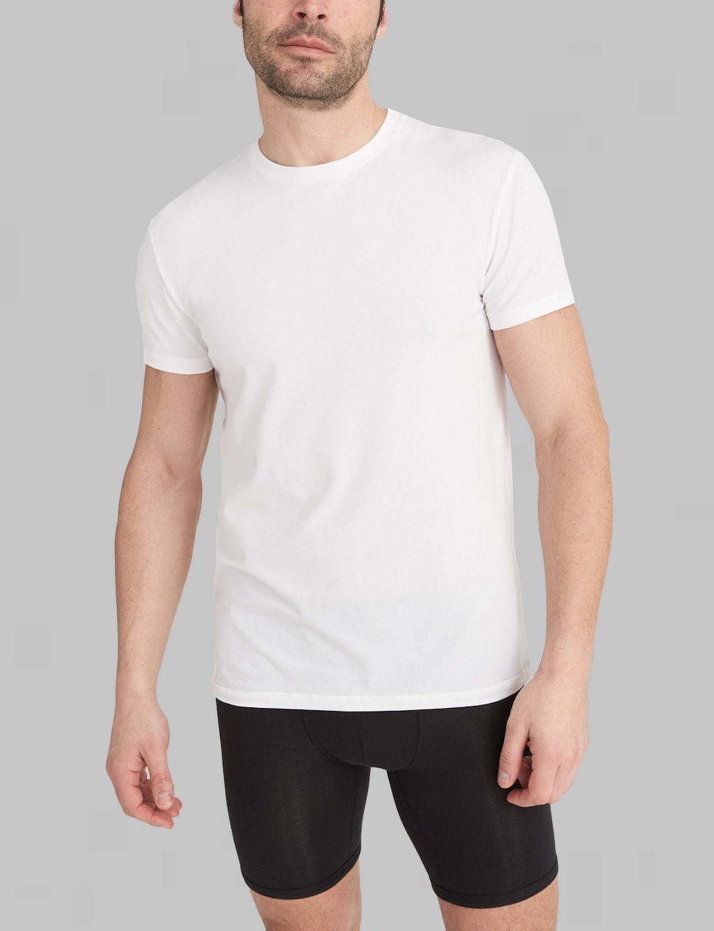 Cotton Crew Neck Undershirt