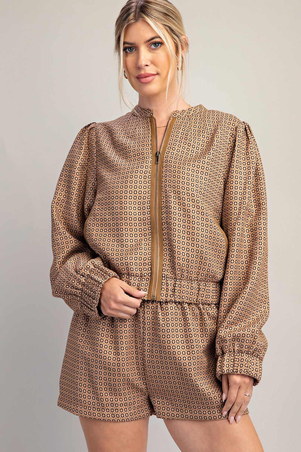 Brown Bomber Jacket