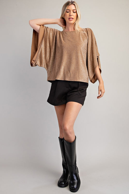 Kimono Sleeve Knit Top