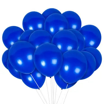 12" Latex Balloons with Helium
