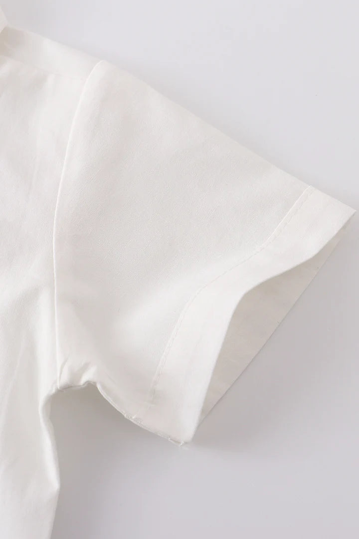 White Button-Down Shirt