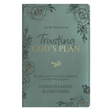 Devotional Trusting God's Plan Faux Leather - The Season Boutique