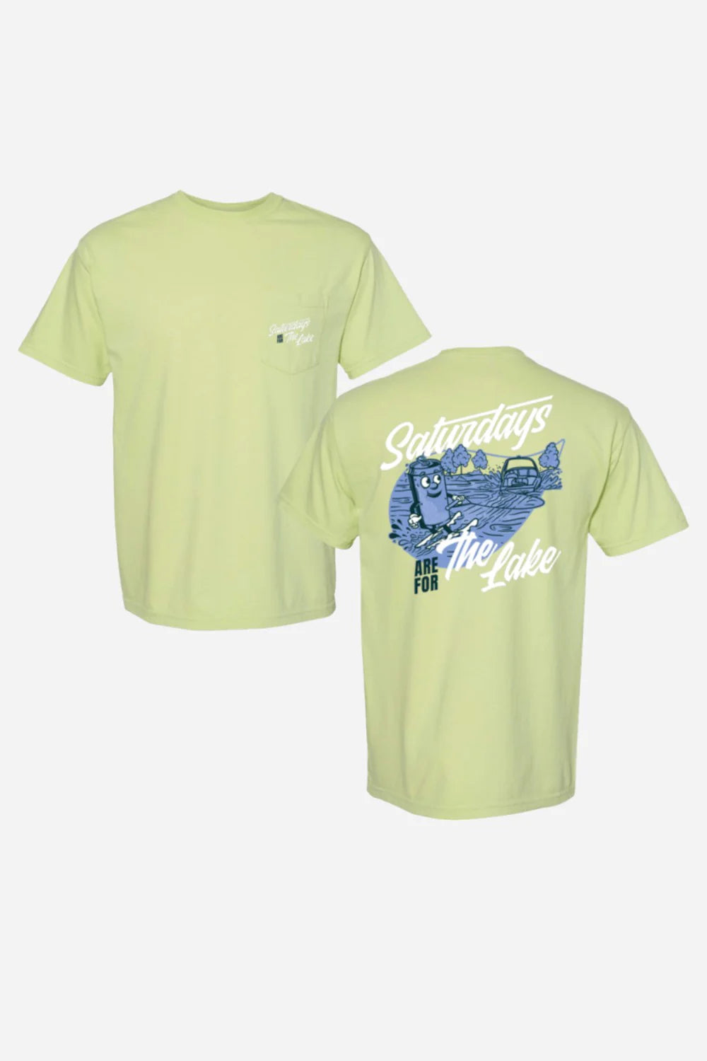 Saturdays are for the Lake Pocket Tee