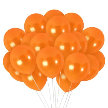 12" Latex Balloons with Helium