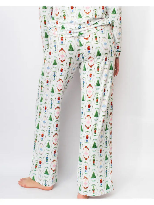 Nutcracker Waltz Sleep Pants White/Multi
