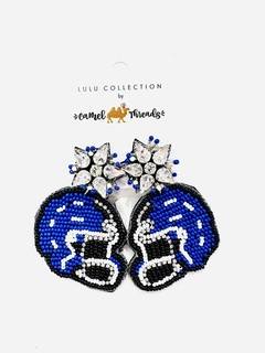 Beaded Game Day Earrings