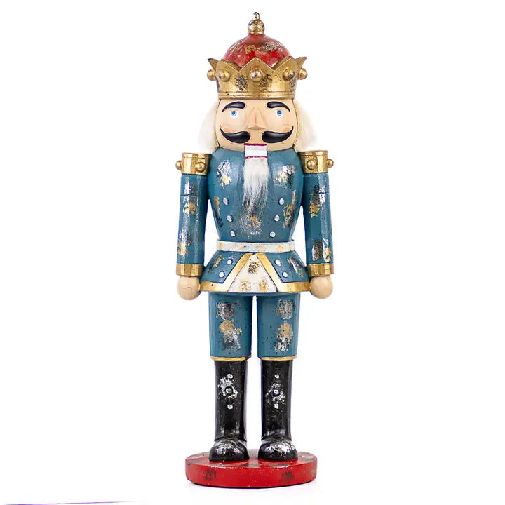 Franz Nutcracker Blue/Red 6x17.5