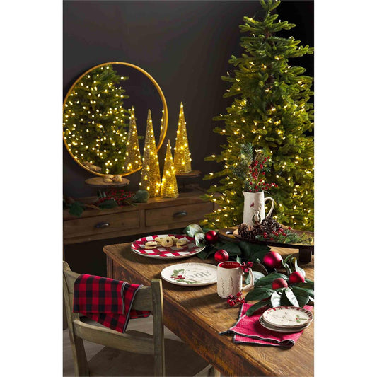 Light-Up Glitter Tree Set - The Season Boutique