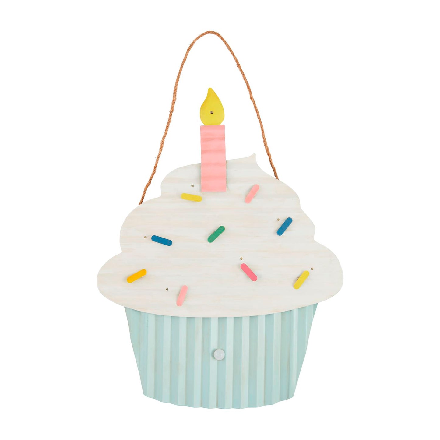 Light Up Cupcake Door Hanger