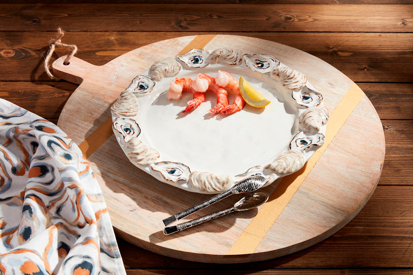 Oyster Round Platter
