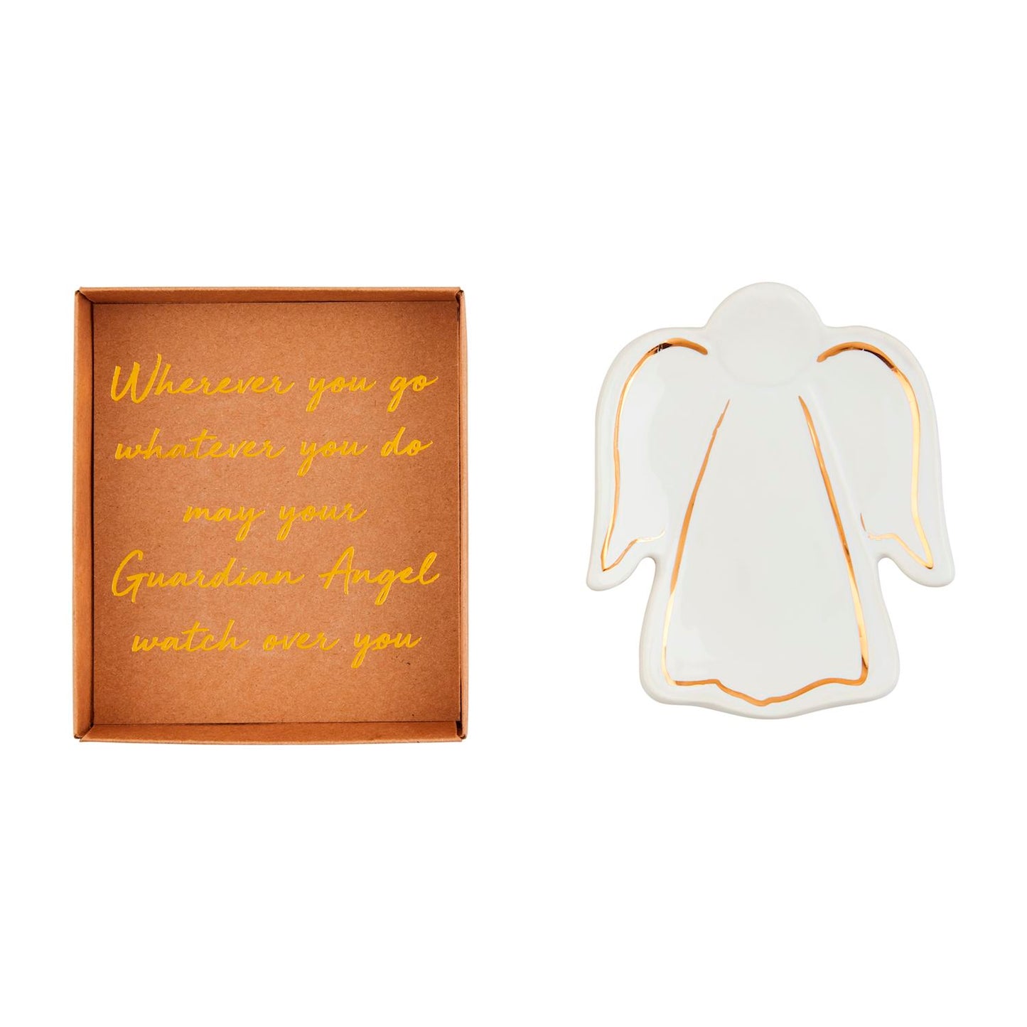 Long Wing Angel Tidbit Dish