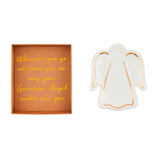 Long Wing Angel Tidbit Dish