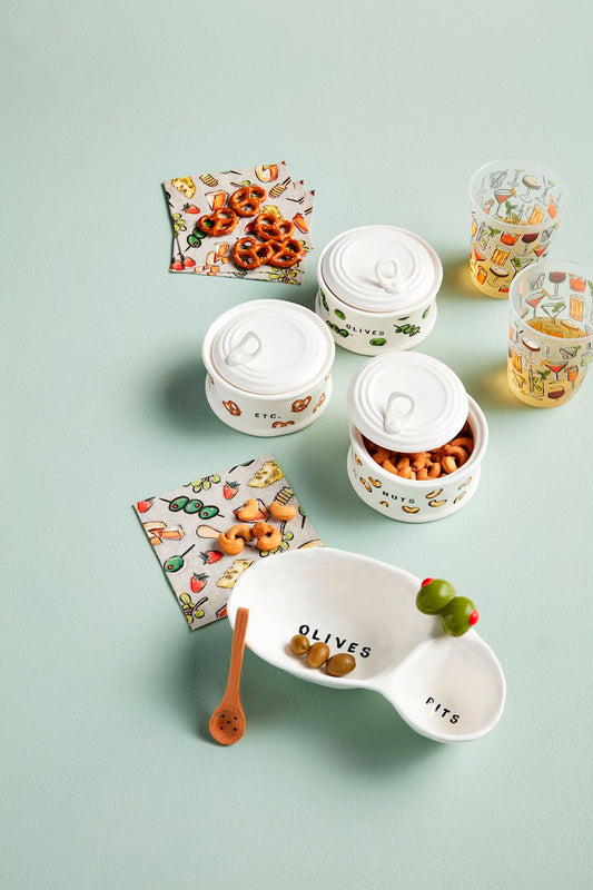 Olive & Pit Dish Set