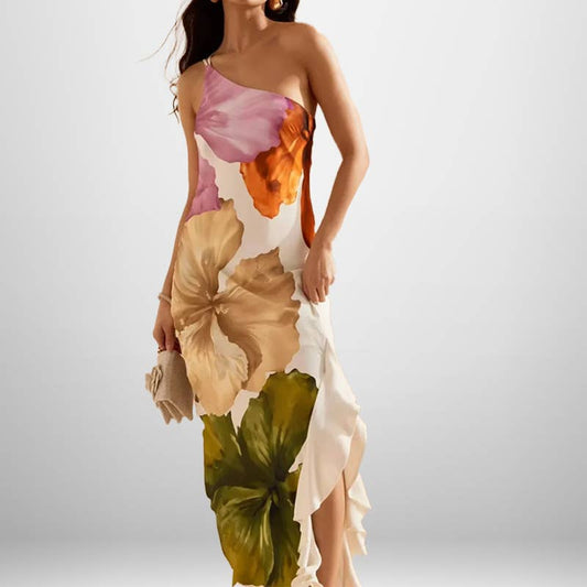floral maxi dress