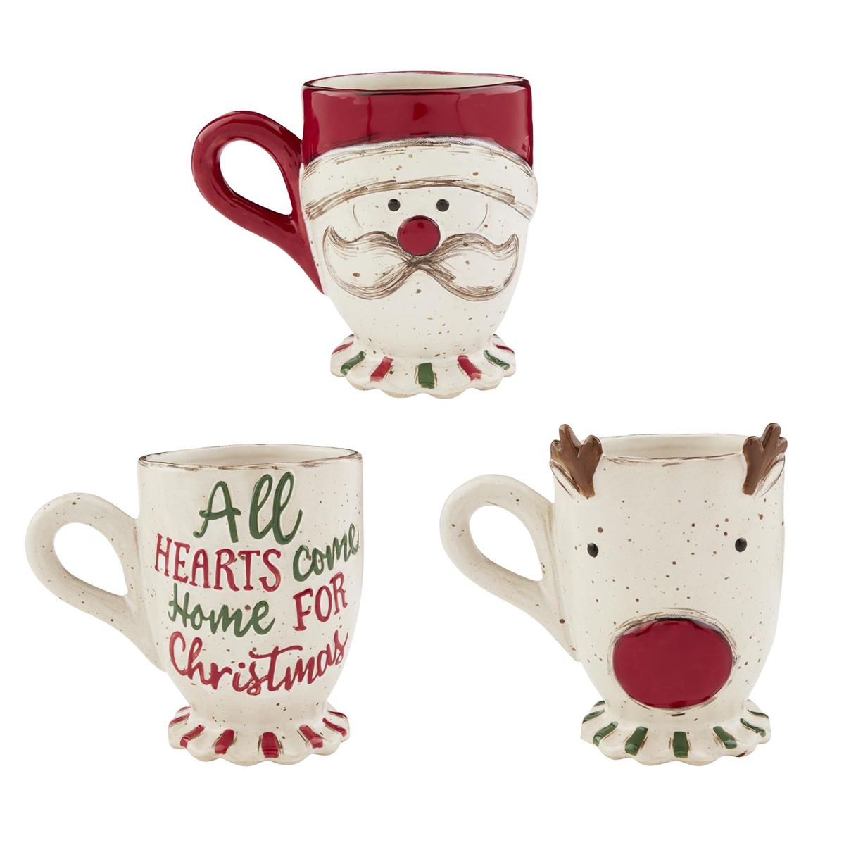 Farm Christmas Pedestal Mugs - The Season Boutique