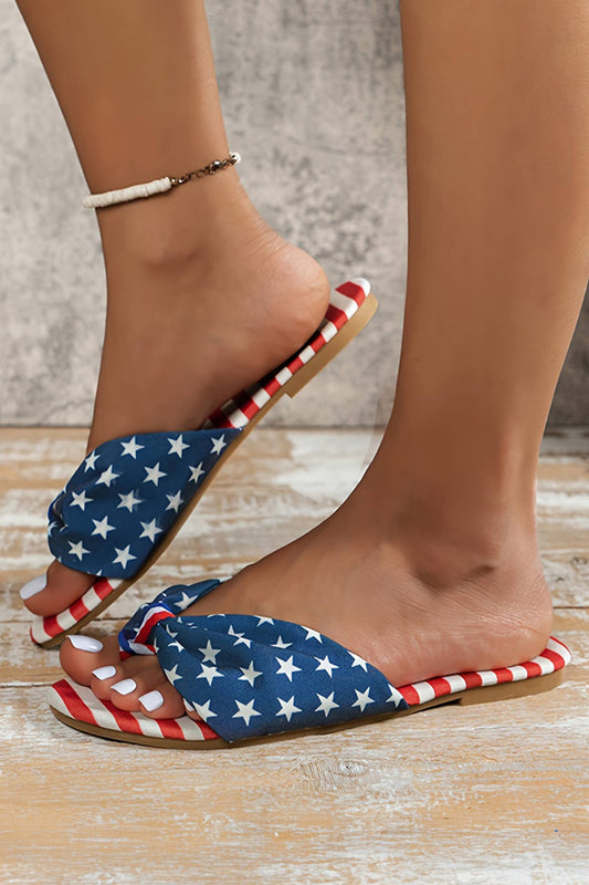 Stars and Stripes Flats - The Season Boutique
