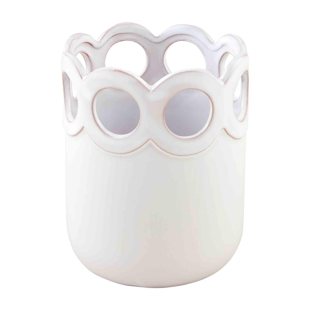 Scalloped Utensil Holder - The Season Boutique