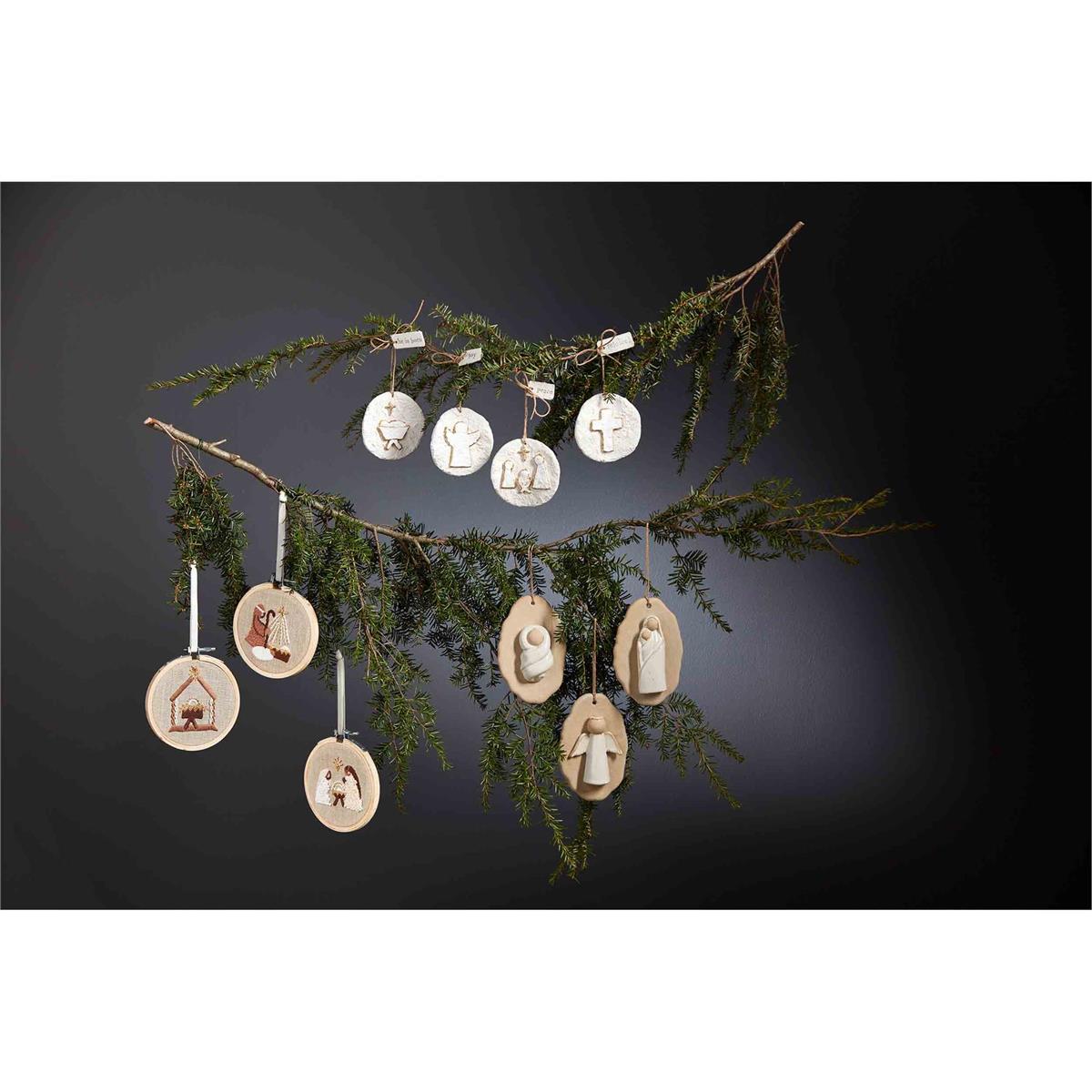 Glitter Papier-MaChe Ornamnets - The Season Boutique