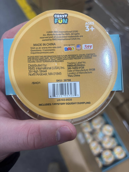 Crazy Fun Official RMS Mystery Bao Bun – Rare Rainbow Chase - The Season Boutique