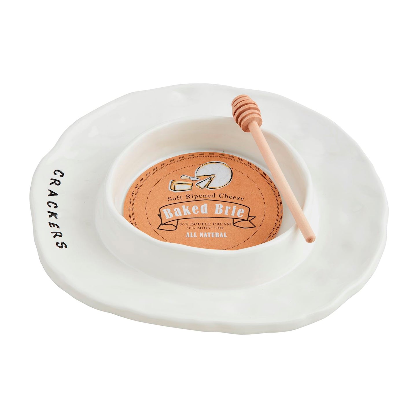 Ceramic Brie Baker Set