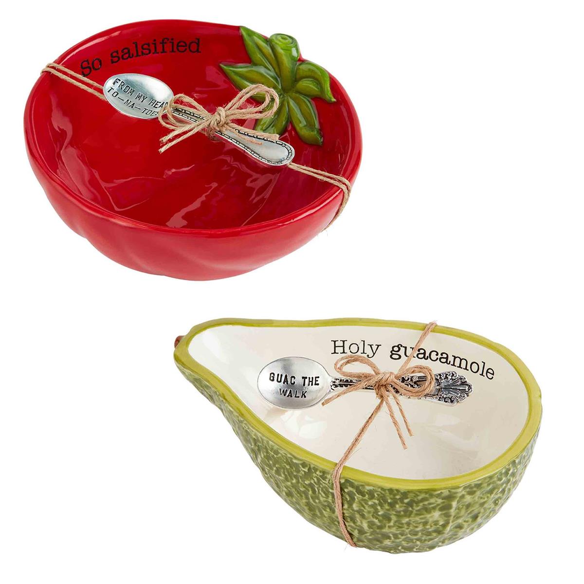 Tomato & Avocado Dip Bowl Set - The Season Boutique