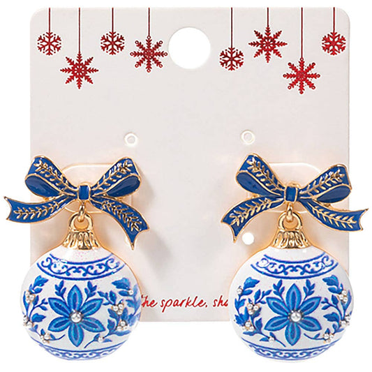 Ornament Drop Earrings - The Season Boutique