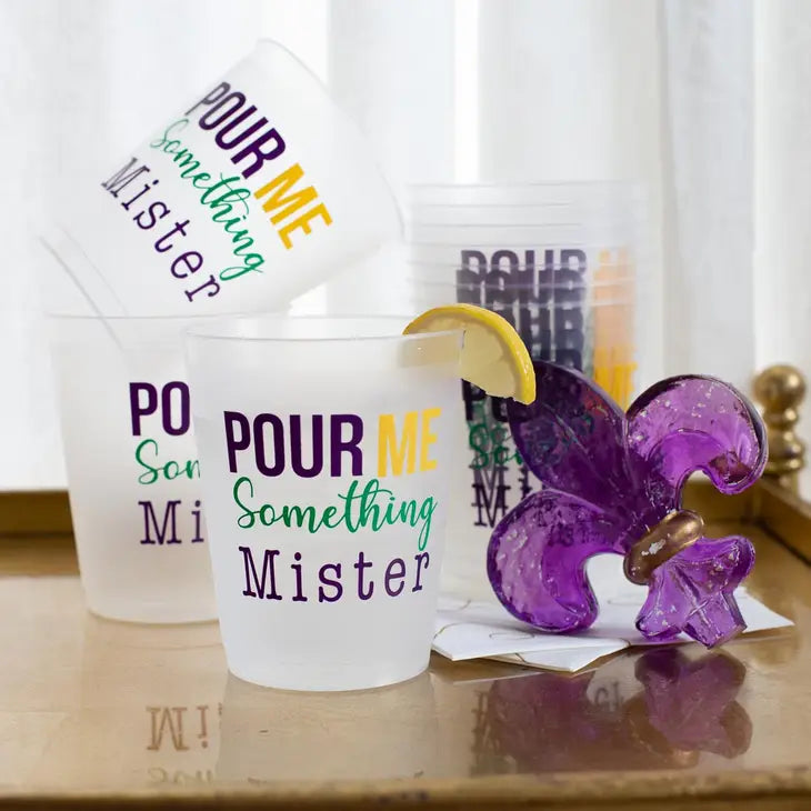 Pour Me Something Mister Cups
