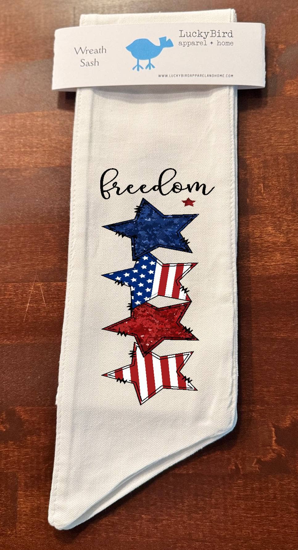 FREEDOM STARS WREATH SASH - The Season Boutique