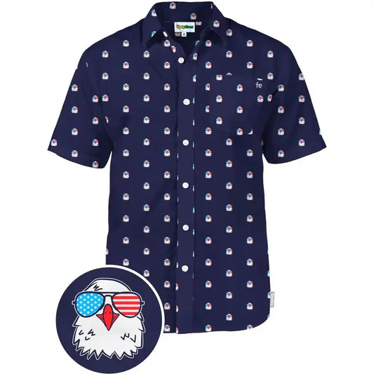 Regal Eagle Men's Hawaiian Shirt