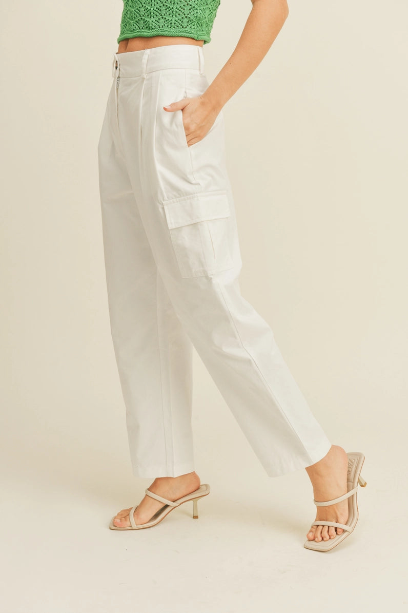 Tencel Cargo Pants
