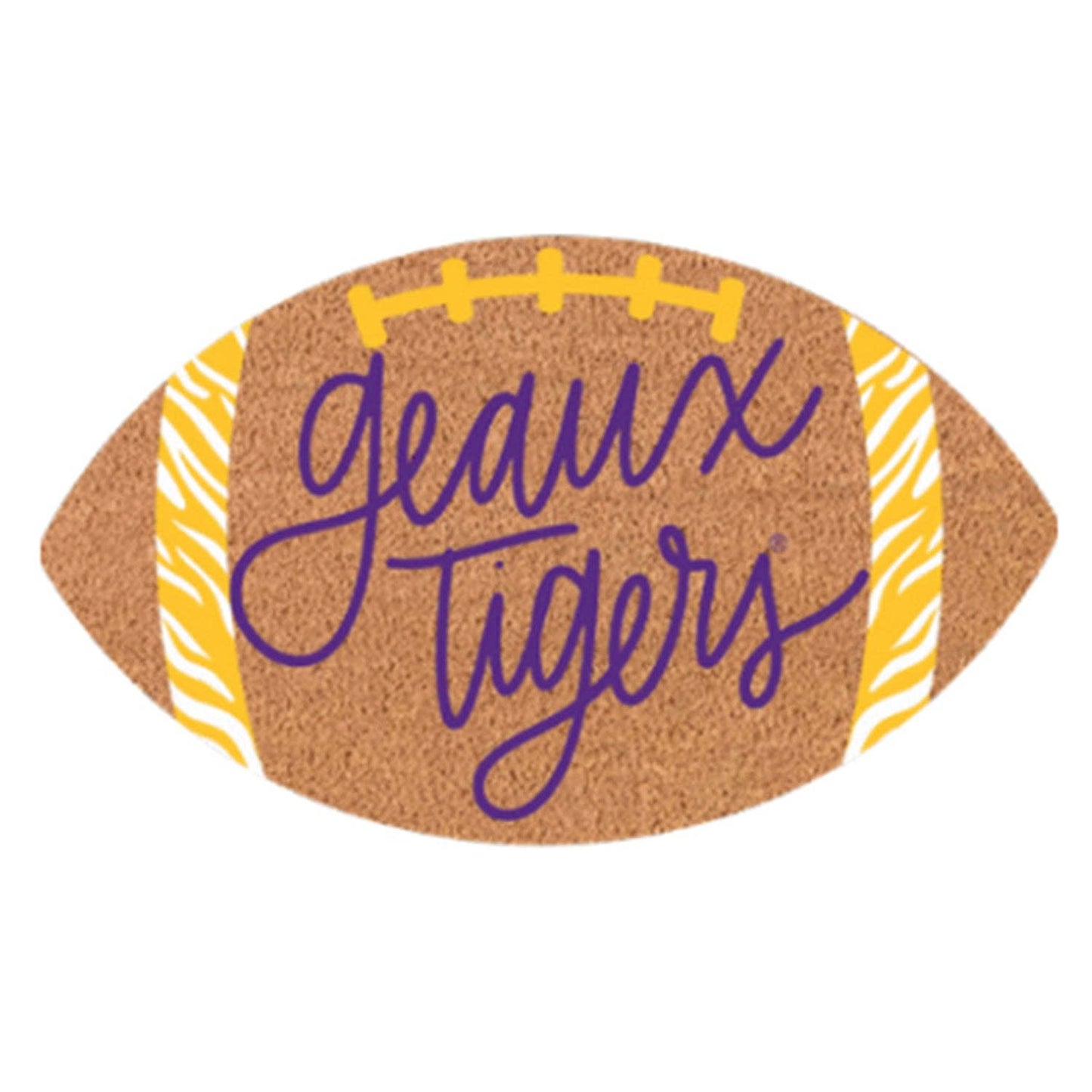 Door Mat Geaux Tigers Football - The Season Boutique