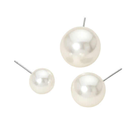 3pc Pearl Stud Earring Set - The Season Boutique