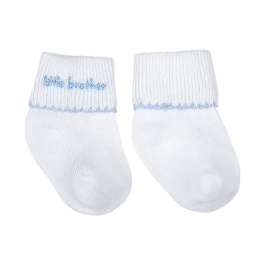 Little Brother Embroidered Socks - The Season Boutique