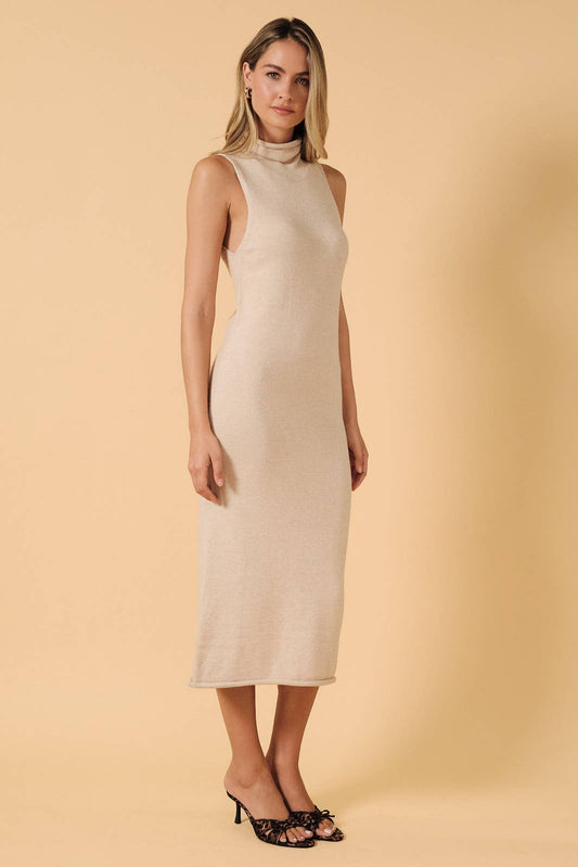 Turtleneck Sweater Dress