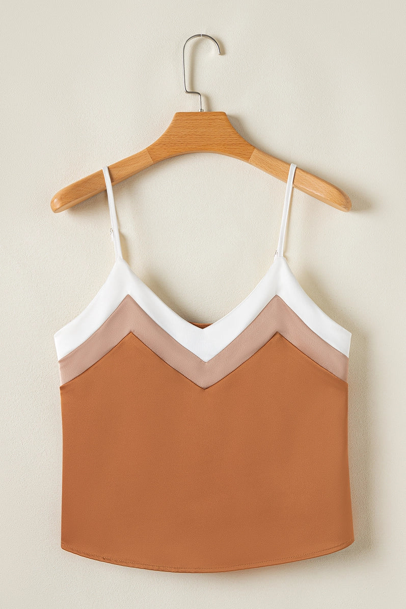 Color Block Tank Top
