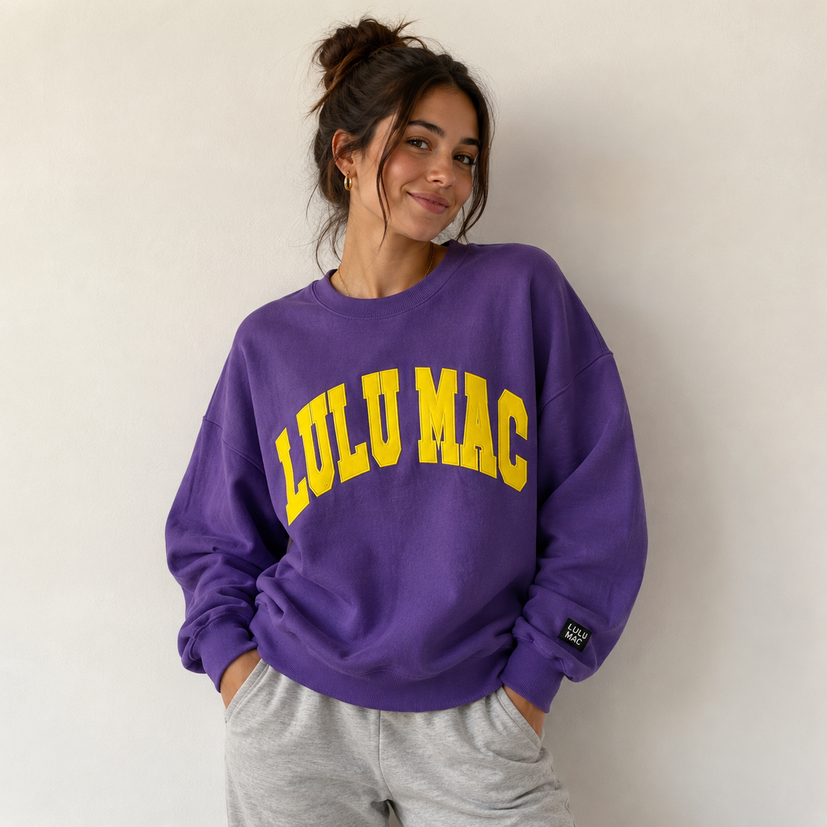 Purple & Gold Crew