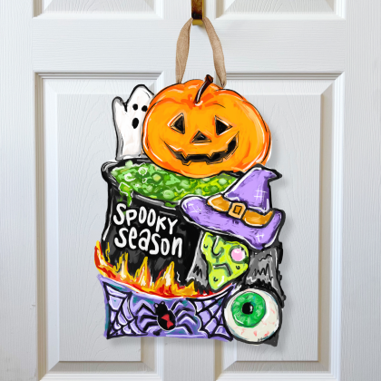 Spooky Season Door Hanger