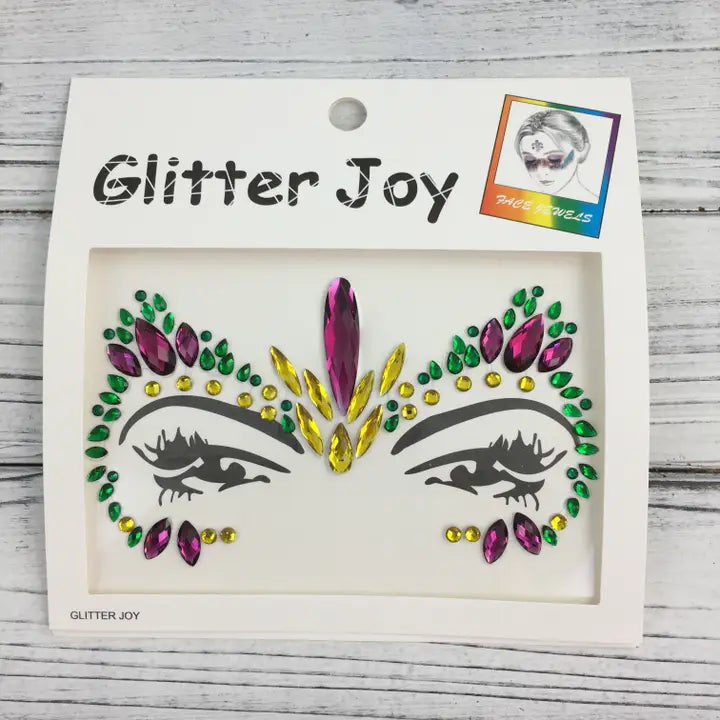 Mardi Gras Face Jewels