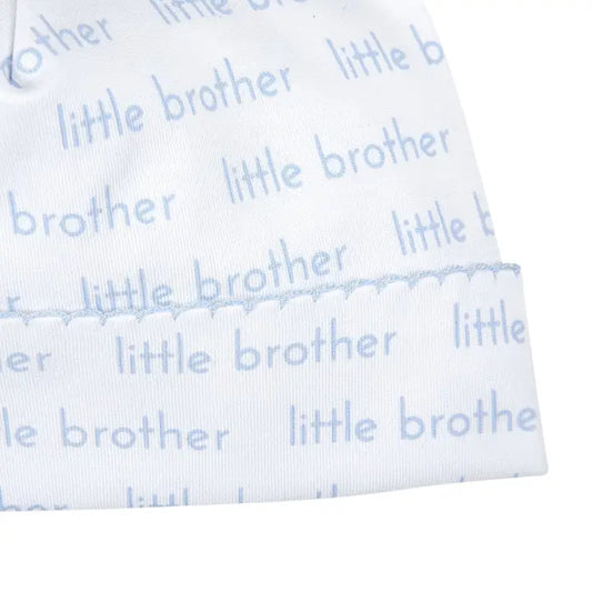 Little Brother Print Hat - The Season Boutique