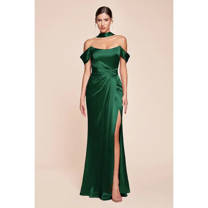 lace up shoulder dress Lace-Up Long Prom Dress with Multi-Way Shoulder Straps Black / 18