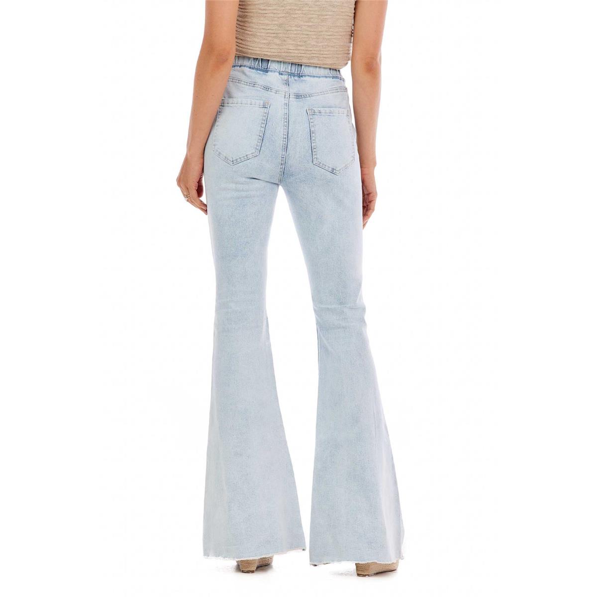 Blue Lyla Flare Jeans - The Season Boutique
