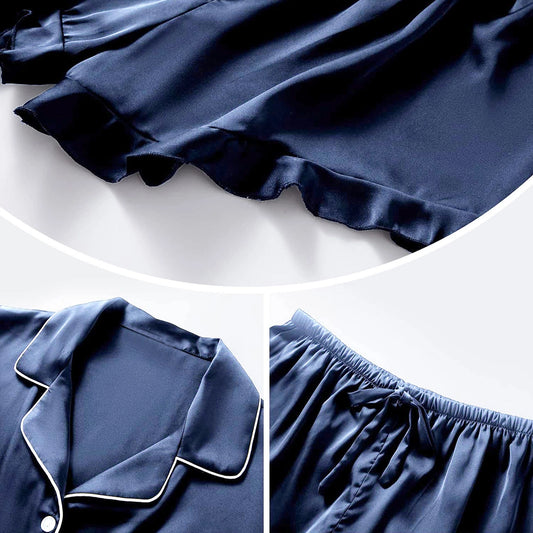 Ruffled Pajama Set