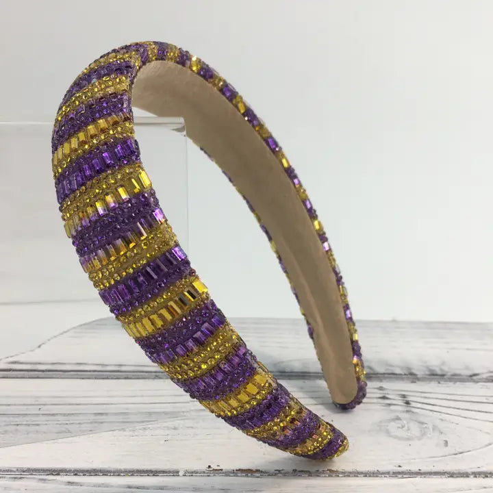 Purple and Gold RS Headband