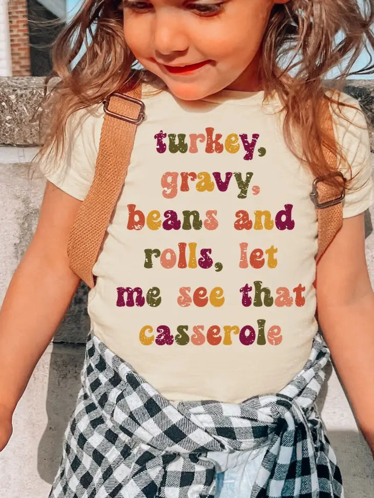 Turkey Gravy Beans & Rolls