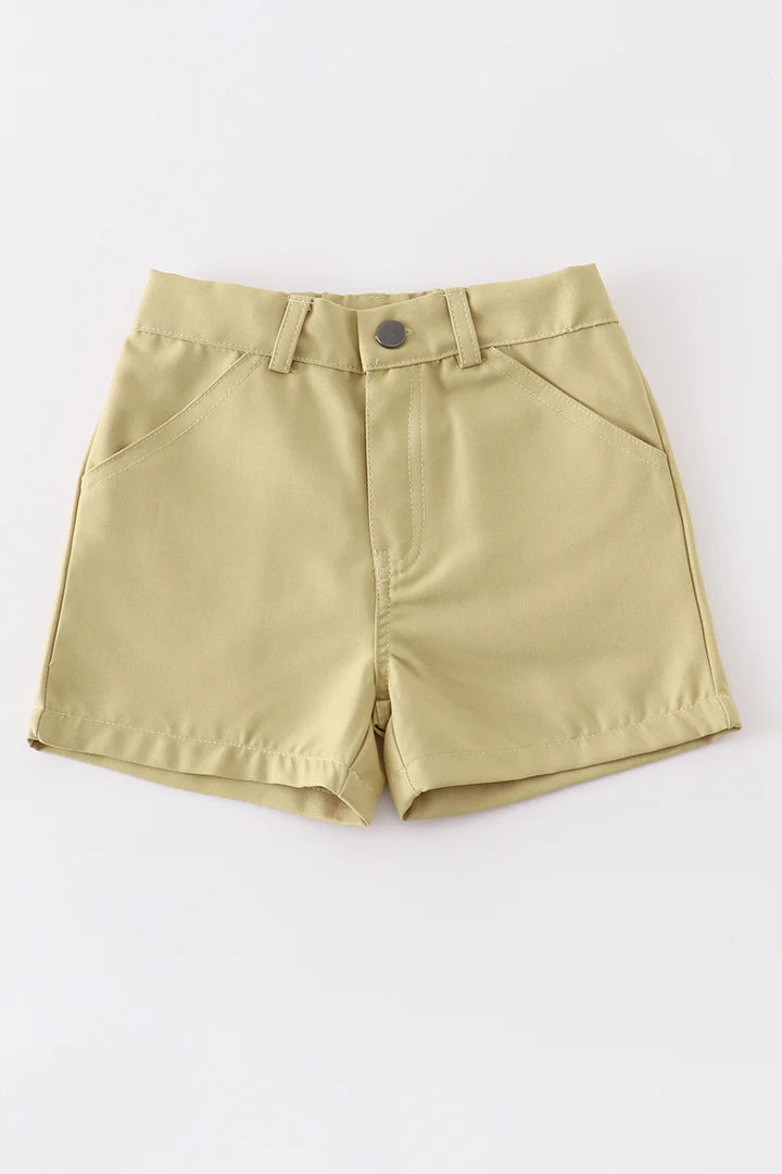Mustard Cargo Shorts