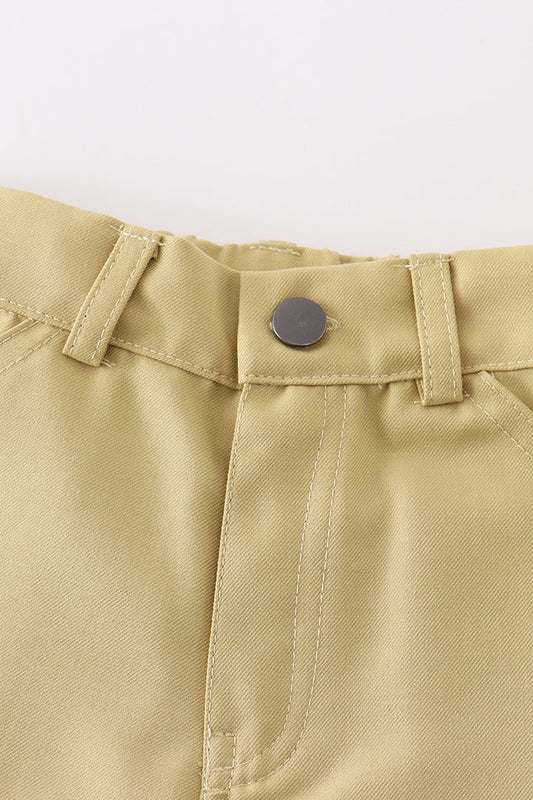 Mustard Cargo Shorts